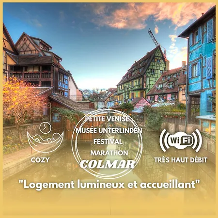 Bretzel Bed Petite Venise Bed In Shared Center Wi-fi Homestay Colmar