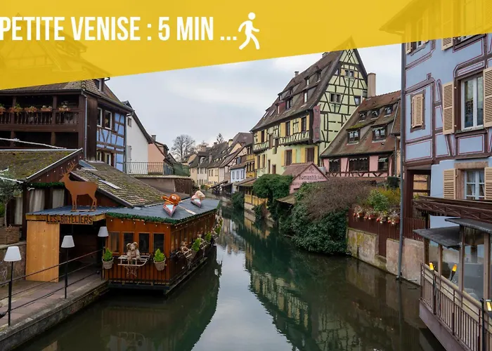 Séjour chez l'habitant Bretzel Bed Petite Venise Bed In Shared Center Wi-fi Colmar